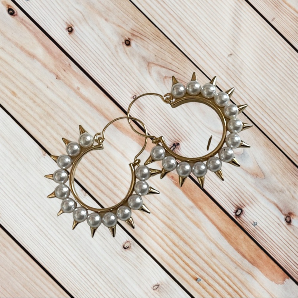 Pearl Burst Earrings